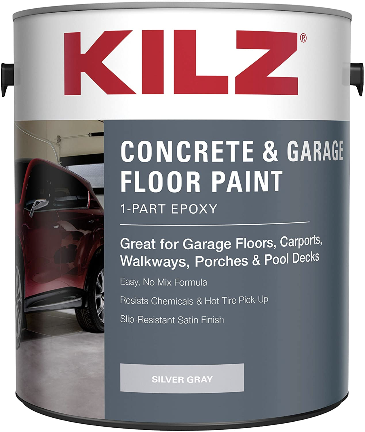 KILZ L377611 1-Part Epoxy Concrete Floor Paint