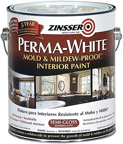 Rust-Oleum 02761 Perma-White Mildew Proof Interior Paint