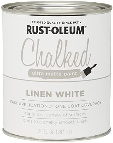 Rust-Oleum Brands 285140 Linen White Chalked Ultra Matte Paint