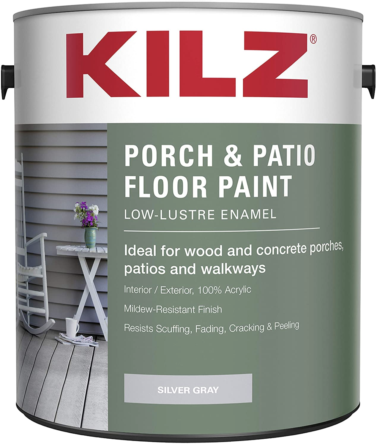 KILZ Low-Lustre Enamel Porch & Patio Floor Paint
