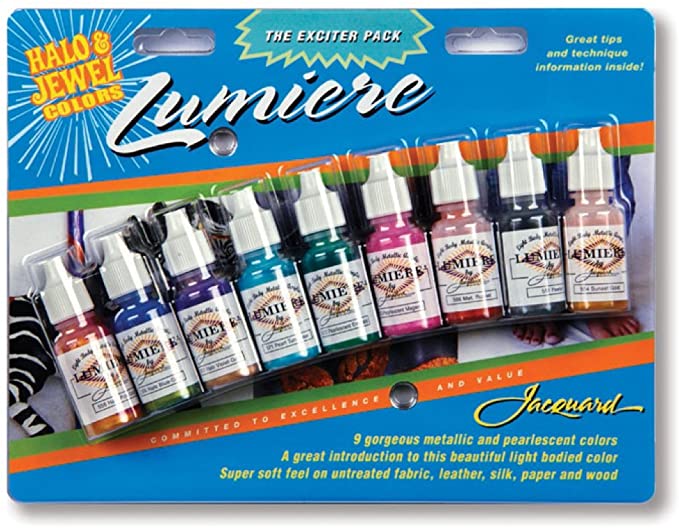 Jacquard Lumiere Exciter Pack 9 Jewel Colours