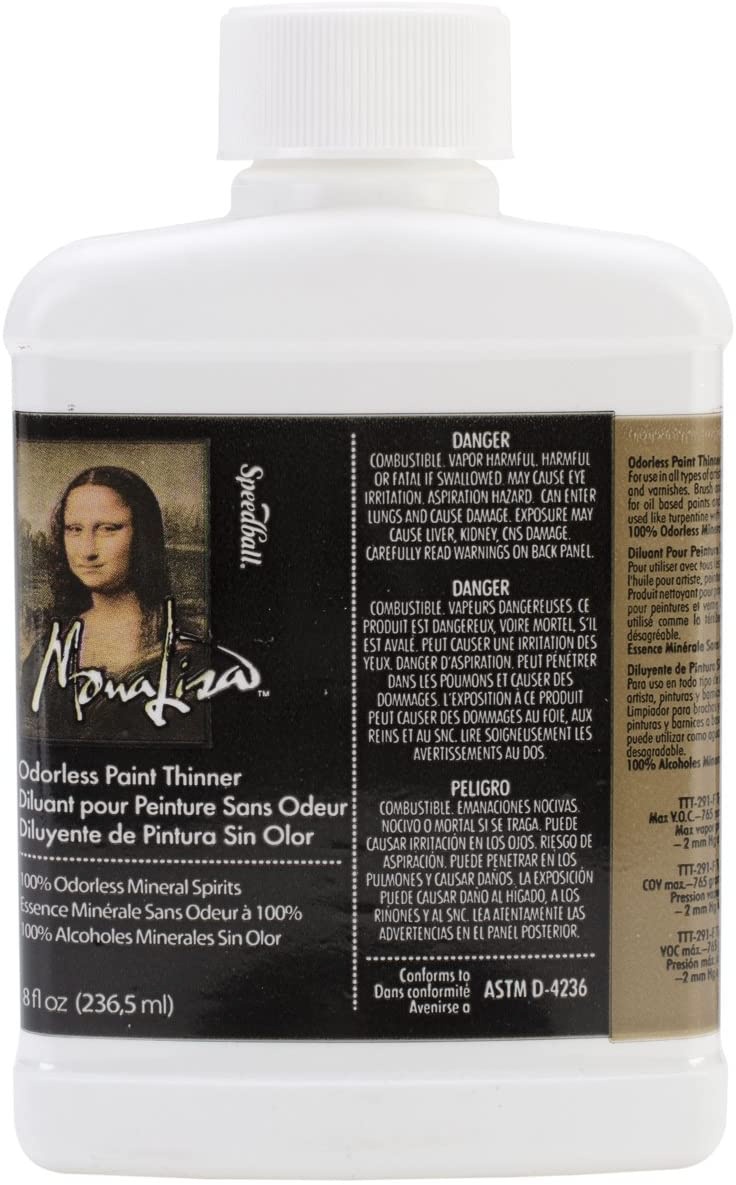 Speedball Art Products Mona Lisa Odorless Thinner